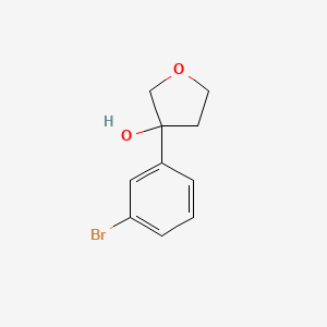 3-(3-Bromophenyl)tetrahydrofuran-3-OL