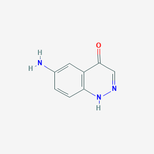 6-Aminocinnolin-4-ol