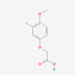 B2509234 2-(4-Methoxy-3-methylphenoxy)acetic acid CAS No. 1394682-28-0