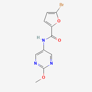 molecular formula C10H8BrN3O3 B2509242 5-bromo-N-(2-methoxypyrimidin-5-yl)furan-2-carboxamide CAS No. 1396767-42-2