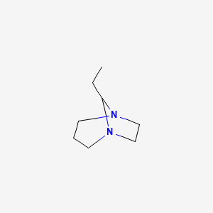 molecular formula C8H16N2 B2509327 8-乙基-1,5-二氮杂双环[3.2.1]辛烷 CAS No. 1907-93-3