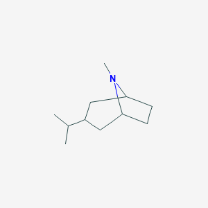 B025094 8-Methyl-3-propan-2-yl-8-azabicyclo[3.2.1]octane CAS No. 100049-33-0