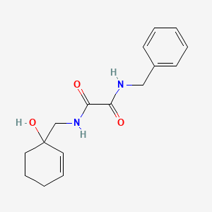 N'-benzyl-N-[(1-hydroxycyclohex-2-en-1-yl)methyl]ethanediamide