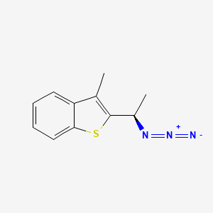 2-[(1R)-1-azidoethyl]-3-methyl-1-benzothiophene