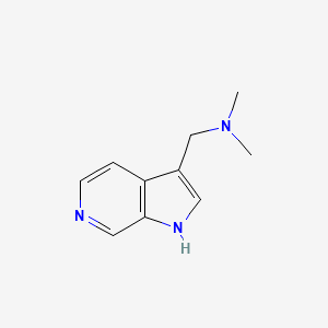 dimethyl({1H-pyrrolo[2,3-c]pyridin-3-yl}methyl)amine