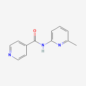 molecular formula C12H11N3O B2509497 N-(6-methylpyridin-2-yl)pyridine-4-carboxamide CAS No. 574714-26-4