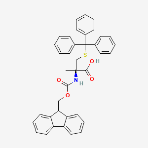 N-[(9H-Fluoren-9-ylmethoxy)carbonyl]-2-methyl-S-(triphenylmethyl)-L-cysteine