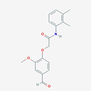 N-(2,3-dimethylphenyl)-2-(4-formyl-2-methoxyphenoxy)acetamide