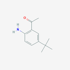1-(2-Amino-5-tert-butylphenyl)ethan-1-one
