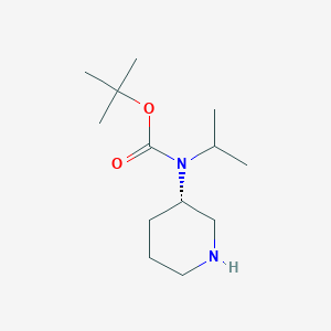molecular formula C13H26N2O2 B2509581 (S)-tert-Butyl isopropyl(piperidin-3-yl)carbamate CAS No. 1354001-80-1