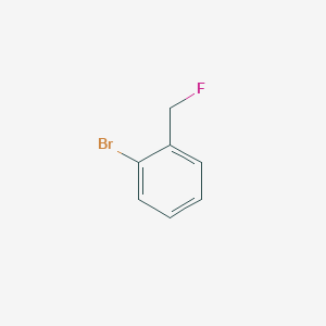 molecular formula C7H6BrF B2509622 2-Bromobenzyl fluoride CAS No. 446-47-9; 845866-82-2