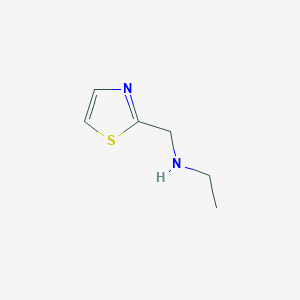 molecular formula C6H10N2S B2509730 Ethyl-thiazol-2-ylmethyl-amine CAS No. 1332529-45-9; 680591-00-8