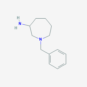 molecular formula C13H20N2 B2509839 1-苄基氮杂环-3-胺 CAS No. 134907-68-9