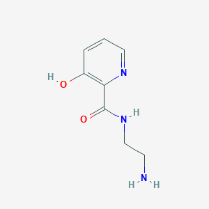 molecular formula C8H11N3O2 B2510068 2-{[(2-Aminoethyl)amino](hydroxy)methylidene}-2,3-dihydropyridin-3-one CAS No. 1281694-75-4