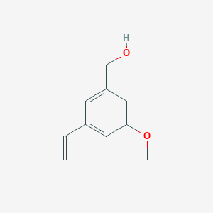 molecular formula C10H12O2 B2510071 (3-Methoxy-5-vinylphenyl)methanol CAS No. 1257657-21-8