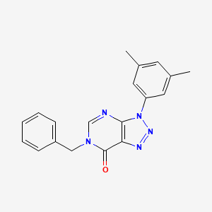 6-Benzyl-3-(3,5-dimethylphenyl)triazolo[4,5-d]pyrimidin-7-one