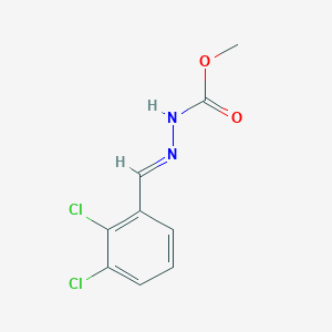 methyl 2-[(E)-(2,3-dichlorophenyl)methylidene]-1-hydrazinecarboxylate