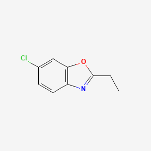molecular formula C9H8ClNO B2510140 6-氯-2-乙基苯并恶唑 CAS No. 1027019-12-0