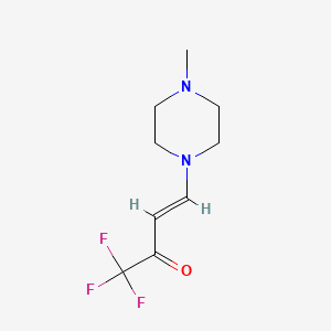 1,1,1-Trifluoro-4-(4-methylpiperazin-1-yl)but-3-en-2-one