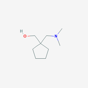 molecular formula C9H19NO B2510280 （1-（二甲氨基）甲基）环戊醇 CAS No. 39943-39-0