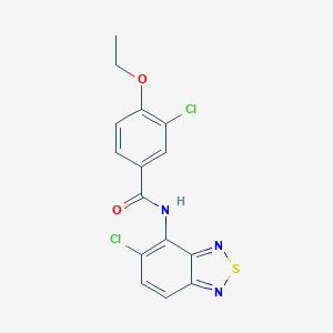 3-chloro-N-(5-chloro-2,1,3-benzothiadiazol-4-yl)-4-ethoxybenzamide