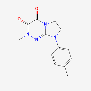 2-methyl-8-(p-tolyl)-7,8-dihydroimidazo[2,1-c][1,2,4]triazine-3,4(2H,6H)-dione