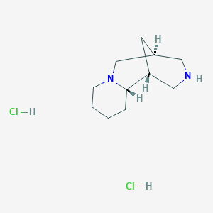 (1R,2S,9S)-7,11-Diazatricyclo[7.3.1.02,7]tridecane;dihydrochloride