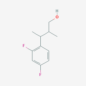 3-(2,4-Difluorophenyl)-2-methylbutan-1-ol