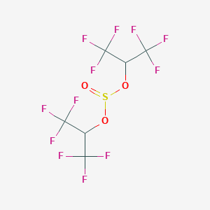 molecular formula C6H2F12O3S B2510495 Bis(1,1,1,3,3,3-hexafluoropropan-2-yl) sulfite CAS No. 53517-89-8