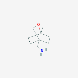 (1-Methyl-2-oxabicyclo[2.2.2]octan-4-yl)methanamine