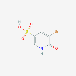 5-Bromo-6-hydroxypyridine-3-sulfonic acid
