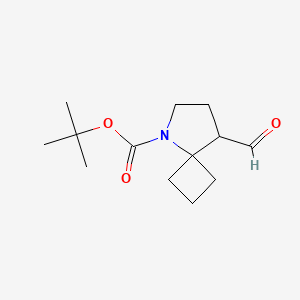 Tert-butyl 8-formyl-5-azaspiro[3.4]octane-5-carboxylate