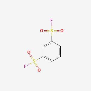 molecular formula C6H4F2O4S2 B2510650 1,3-Bencenodisulfonil difluoruro CAS No. 7552-55-8