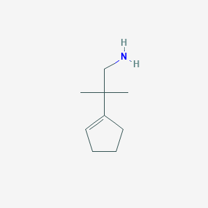 2-(Cyclopent-1-en-1-yl)-2-methylpropan-1-amine