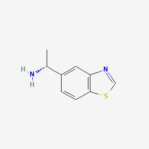 molecular formula C9H10N2S B2510905 (R)-1-(苯并[D]噻唑-5-基)乙胺 CAS No. 2055849-03-9