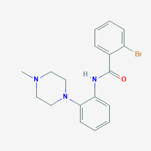 2-bromo-N-[2-(4-methylpiperazin-1-yl)phenyl]benzamide