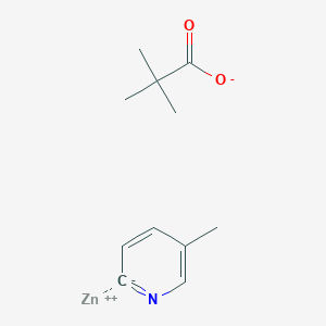 (5-Methylpyridin-2-yl)zinc pivalate solution
