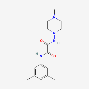 N1-(3,5-dimethylphenyl)-N2-(4-methylpiperazin-1-yl)oxalamide