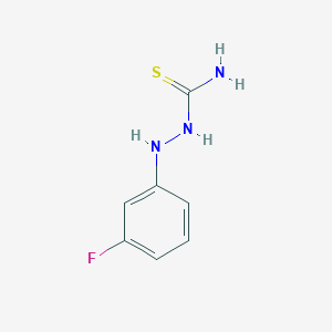 molecular formula C7H8FN3S B2511037 2-(3-Fluorophenyl)-1-hydrazinecarbothioamide CAS No. 860610-53-3
