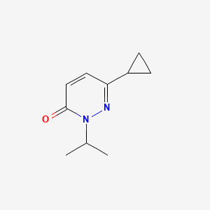 6-Cyclopropyl-2-(propan-2-yl)-2,3-dihydropyridazin-3-one