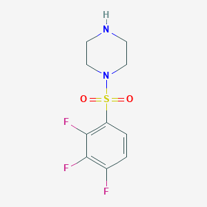 1-(2,3,4-Trifluorobenzenesulfonyl)piperazine