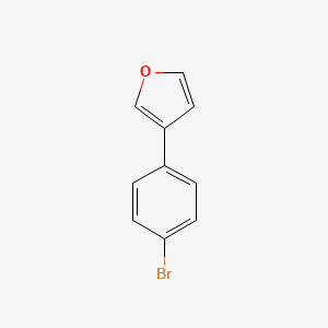 molecular formula C10H7BrO B2511232 3-(4-Bromphenyl)furan CAS No. 36381-94-9