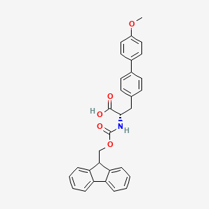 molecular formula C31H27NO5 B2511298 Fmoc-4-(4-methoxyphenyl)-L-phenylalanine CAS No. 1223105-44-9