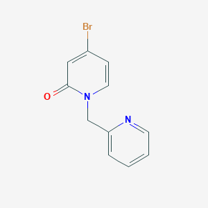 4-Bromo-1-(pyridin-2-ylmethyl)pyridin-2(1H)-one