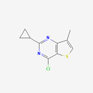 4-Chloro-2-cyclopropyl-7-methylthieno[3,2-d]pyrimidine