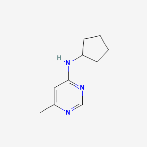 N-cyclopentyl-6-methylpyrimidin-4-amine