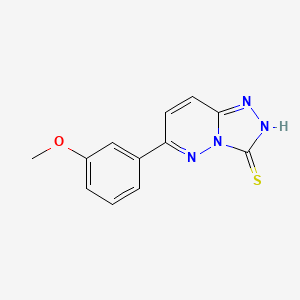 6-(3-Methoxyphenyl)-[1,2,4]triazolo[4,3-b]pyridazine-3-thiol