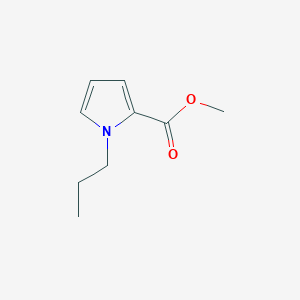 molecular formula C9H13NO2 B2511446 1-丙基吡咯-2-甲酸甲酯 CAS No. 70696-64-9