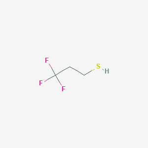 molecular formula C3H5F3S B2511448 3,3,3-Trifluoropropane-1-thiol CAS No. 69412-76-6