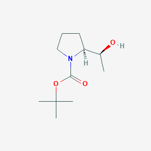 tert-Butyl (2S)-2-[(1S)-1-hydroxyethyl]pyrrolidine-1-carboxylate